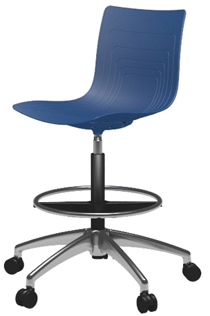 5W-4H-PP-AP1 - Office high chair
