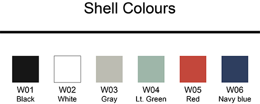 Shell Colours